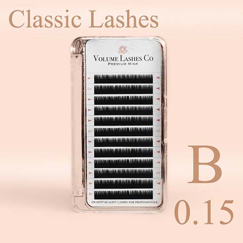Classic Lashes 0.15mm B curl