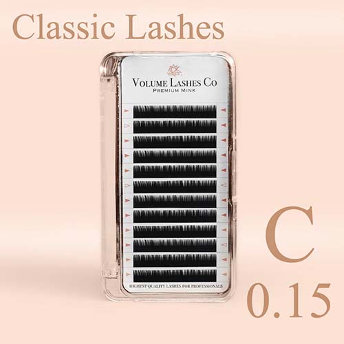 Classic Lashes 0.15mm C curl